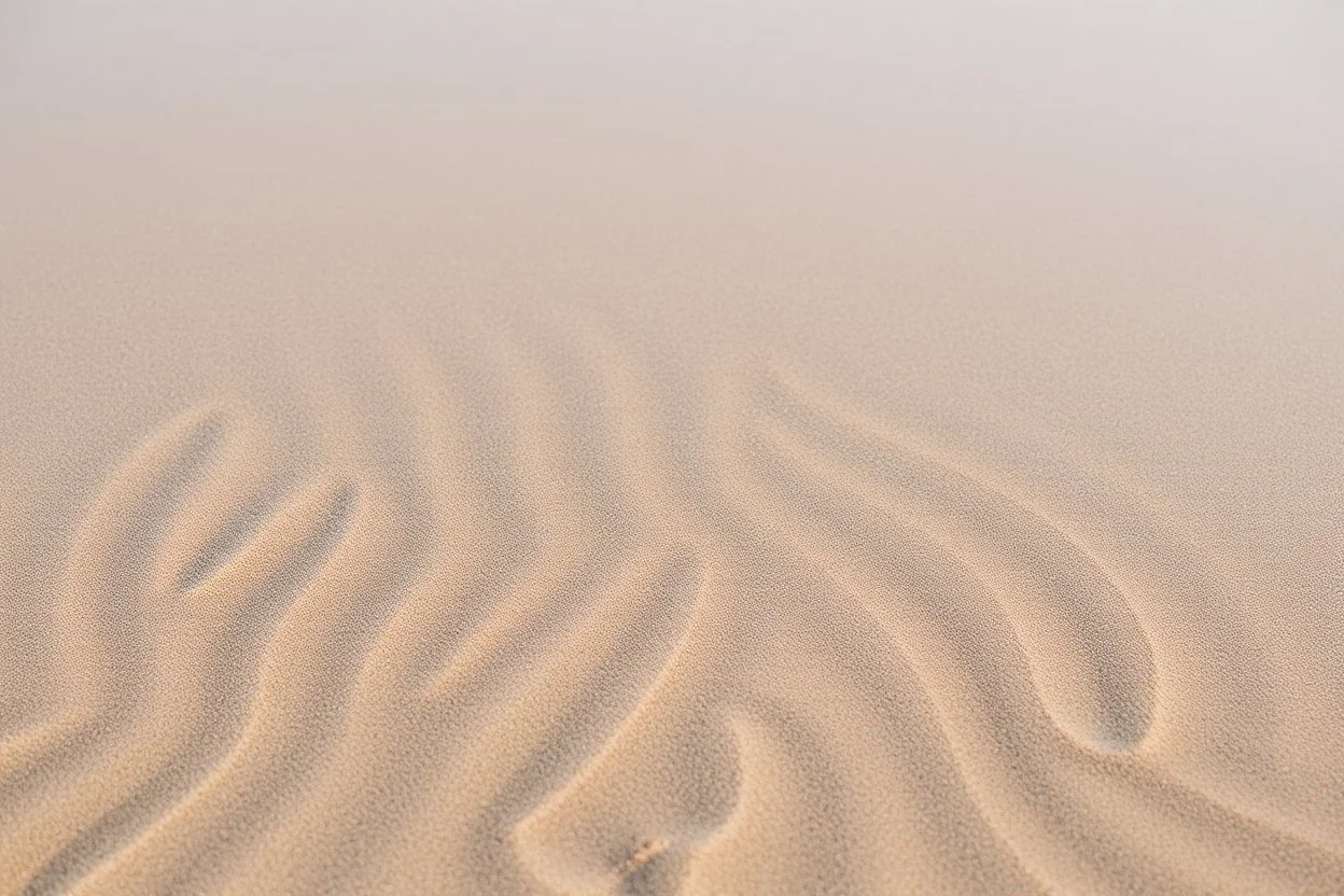 rippled beach sand