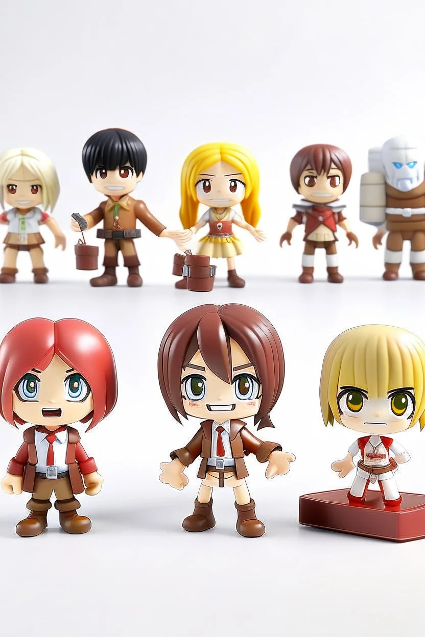 Attack on titan happy meal toys.