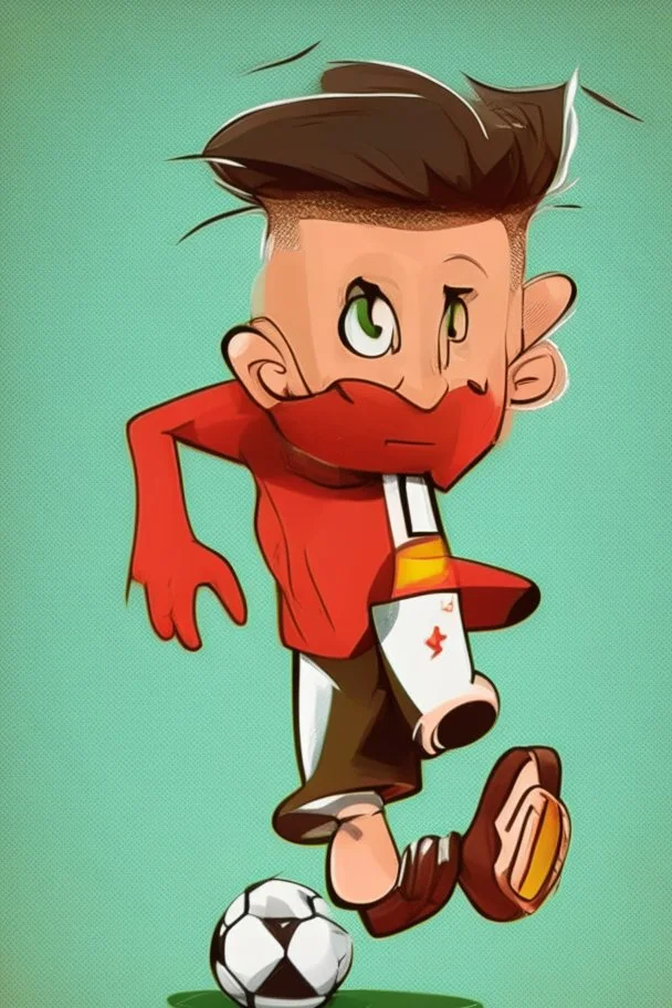 ةخ سشمشاsoccer player cartoon 2d