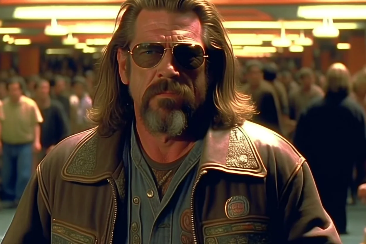 robot terminator hippie the big lebowski