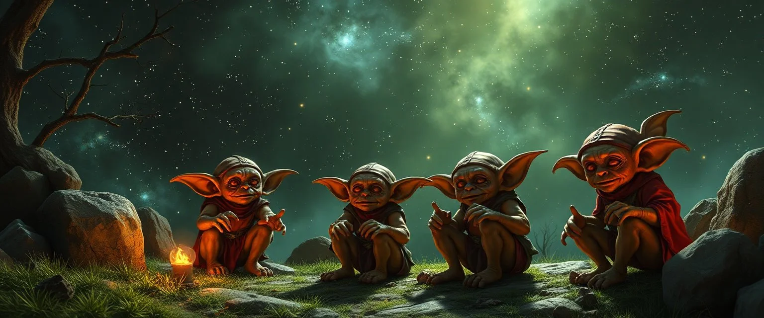 goblins from the stars shine so bright