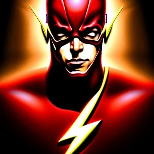 ultra detailed portrait of The Flash , extremely detailed digital painting, extremely detailed face,crystal clear eyes, in the style of robert e howard and pablo oliveira and Ken Kelley and Keith Parkinson ,mystical colors,perfectly centered image, perfect composition, rim light, beautiful lighting,8k, stunning scene, raytracing