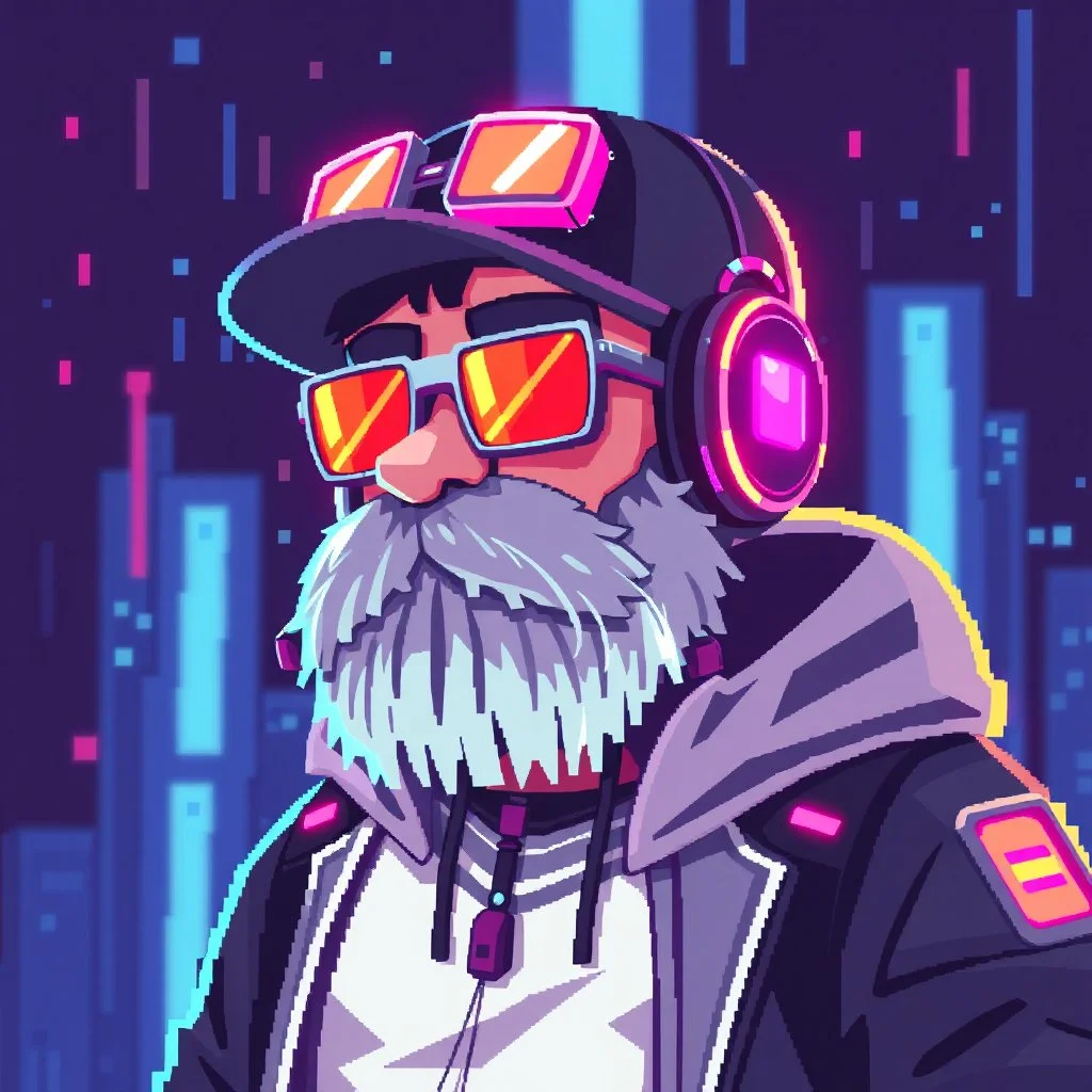 2-d pixel crypto punk called kenn