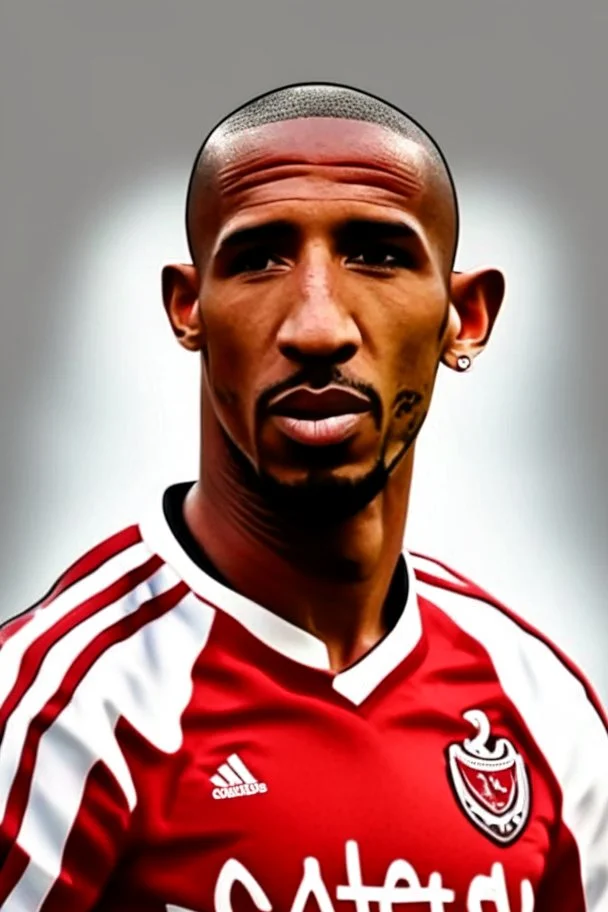 Talisca Brazilian football player cartoon 2d