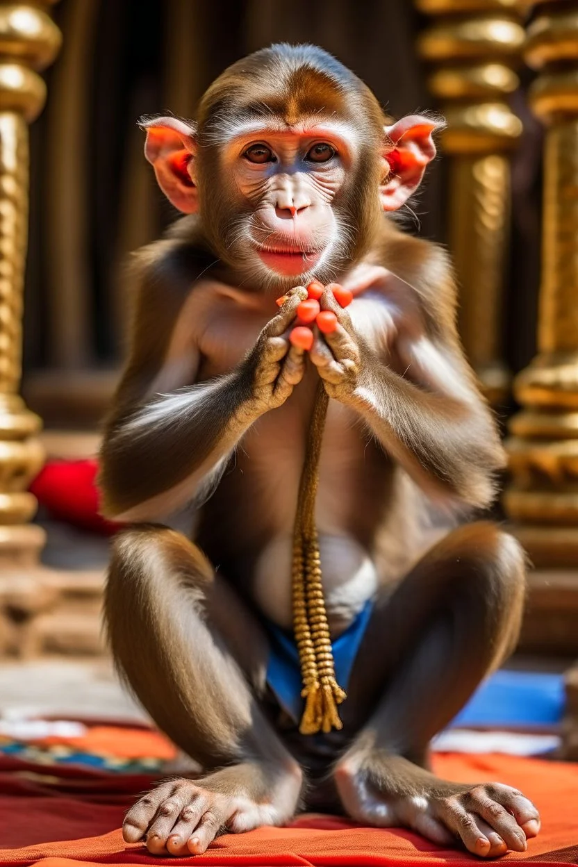 Show me monkey in blessing