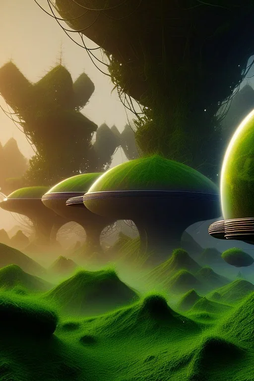 alien STRANGE WORLDS, 8k, finely detailed, photo realistic.