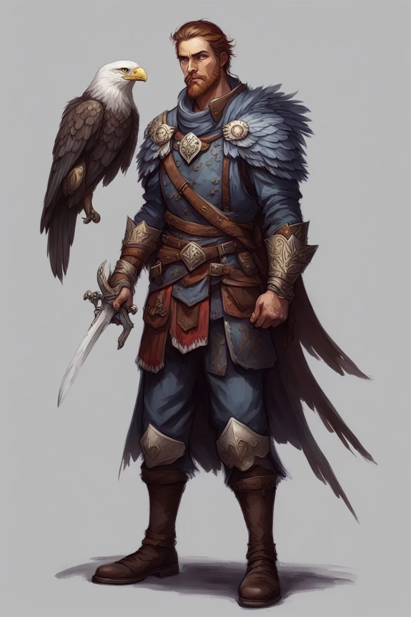 dnd half eagle half human character