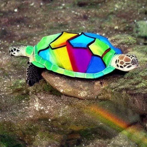 turtle and rainbow