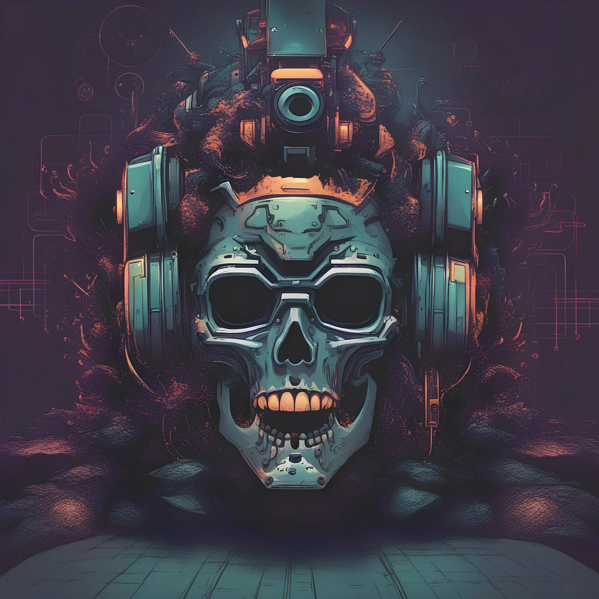 type the follow text: cyber rock