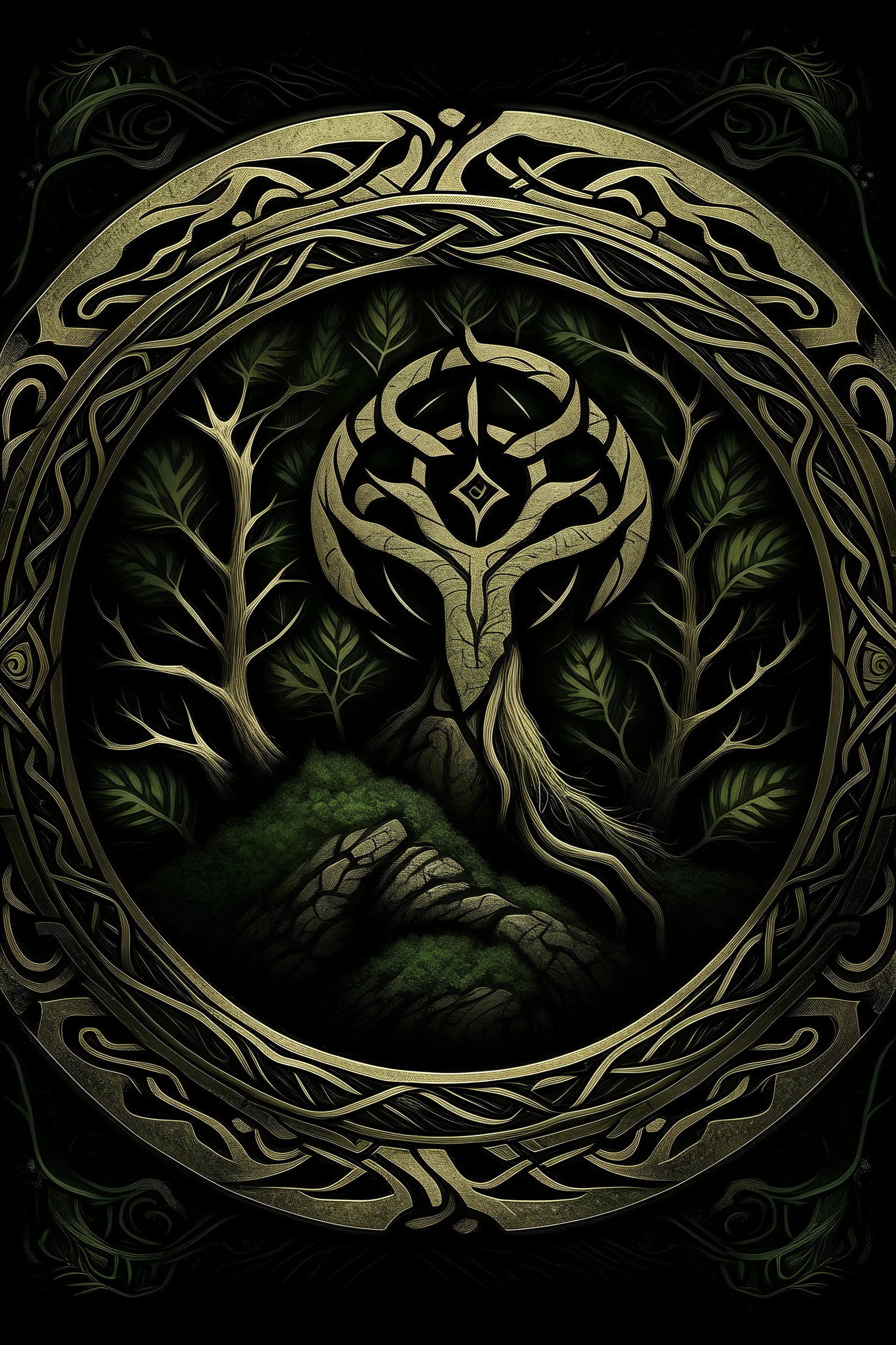 Forest rune, emblem