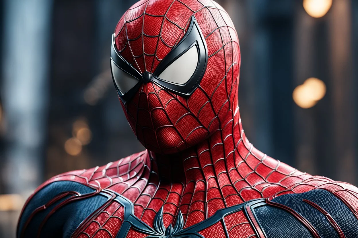 Spider man in 8k live action artstyle, assassin custom, intricate details, highly detailed, high details, detailed portrait, masterpiece,ultra detailed, ultra quality