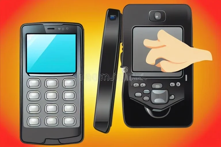 phone cellphone smartphone vector illustration vector