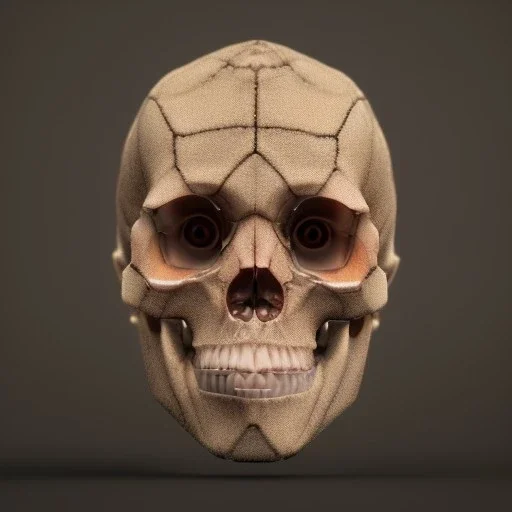 crystal skull portrait, simmetric eyes, ambient, ultra realistic photo, unreal engine, paloroid, 100mm --aspect ratio 1:1