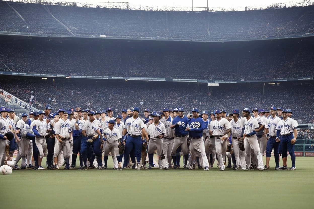 c est de ne jamais avoir vu cette photo de la ligue de baseball