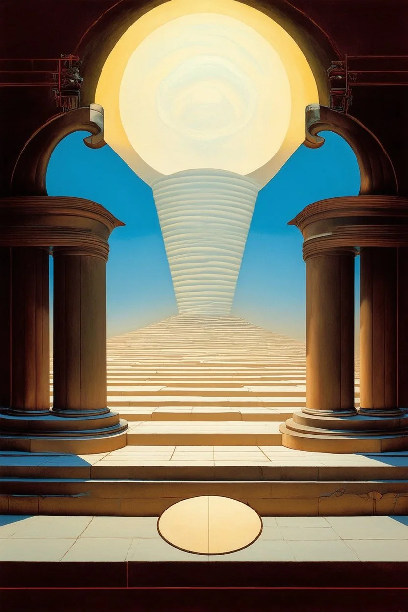 the calibration zone; Neo-Surrealism; Optical Art; De Chirico