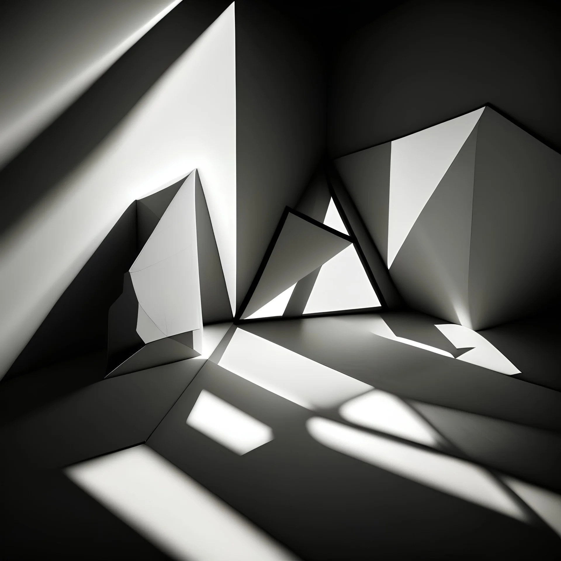 4d geometry light and shadows cinetagraph