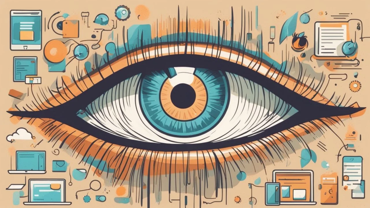 An eye-catching image that creatively represents digital marketing, combining digital assets with professionalism, making it the perfect fit for the article.