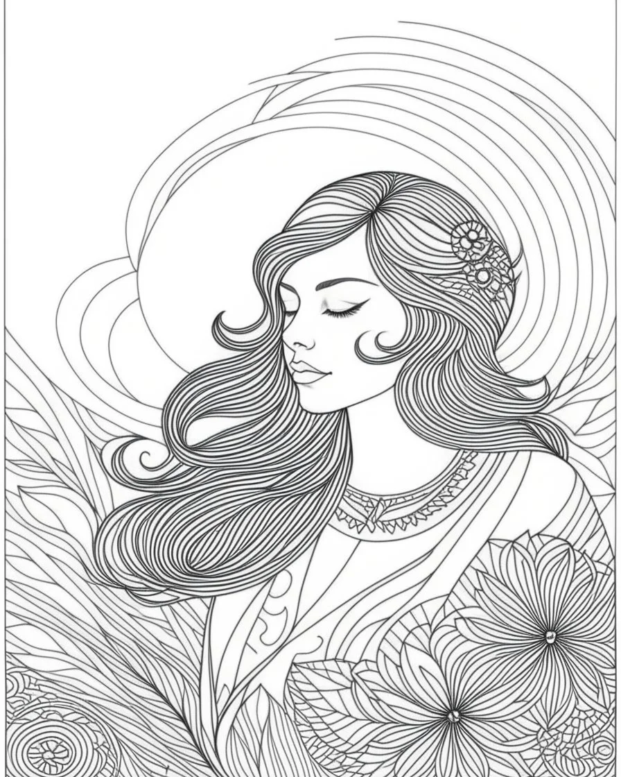 Coloring pages: Find Inner Peace and Unwind with Mindful Soul Coloring Book for Adults, Teens