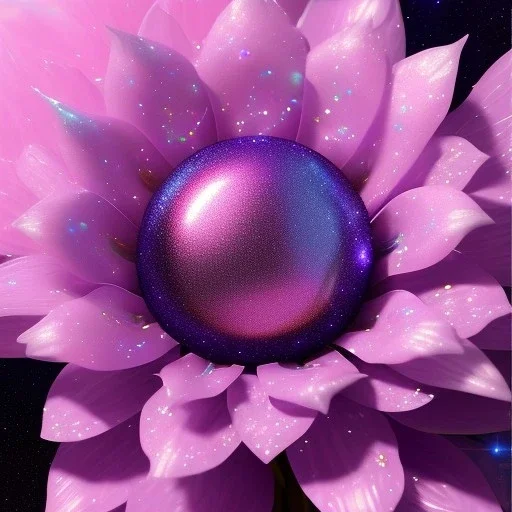  glitter and cristal delicate flower pink and blue in a galactic ambiance, delicate colors in the foreground, full of details, smooth, light effect，vaporwave colorful, smooth, extremely sharp detail, finely tuned detail, ultra high definition, 8 k, unreal engine 5, ultra sharp focus