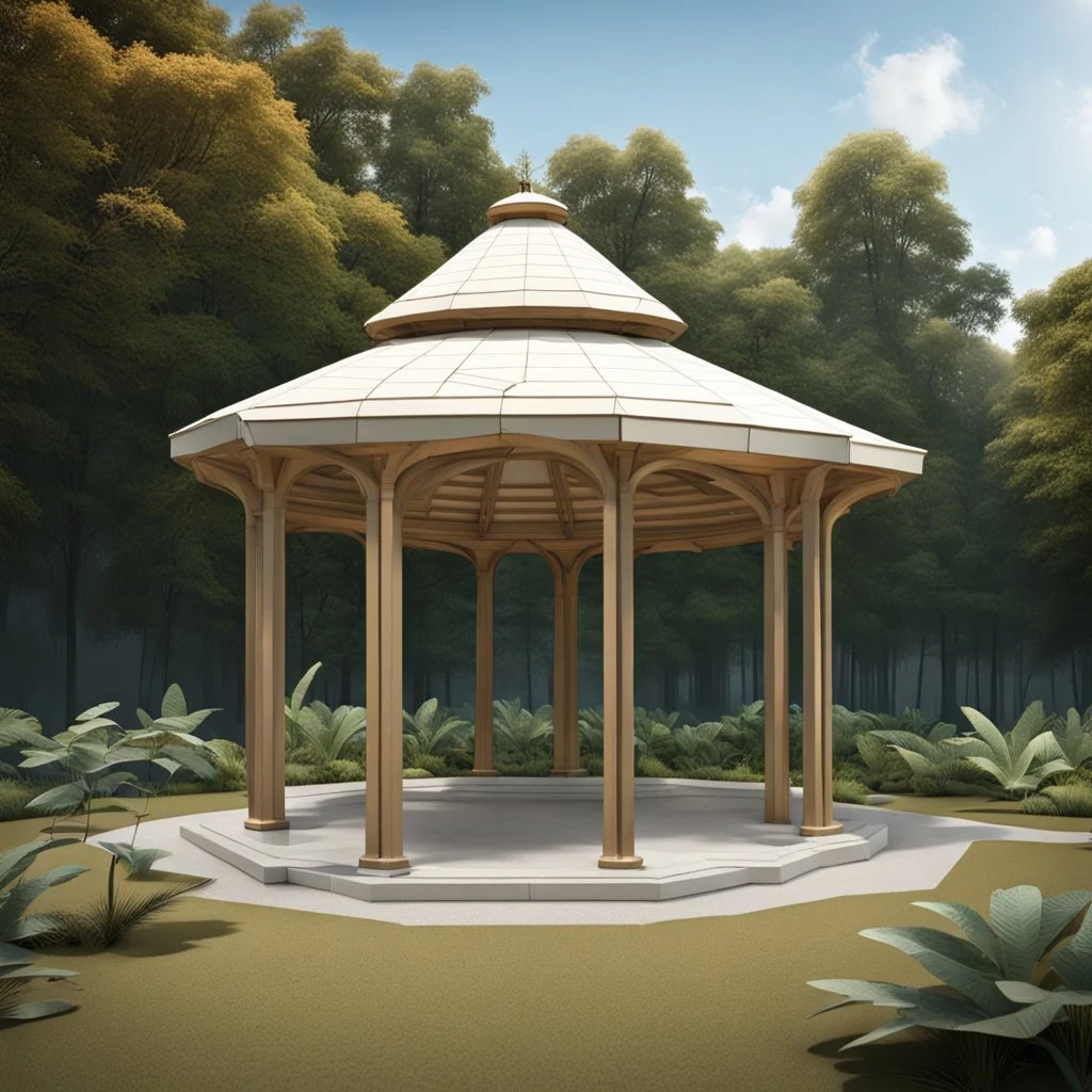 An Mesozoic gazebo.