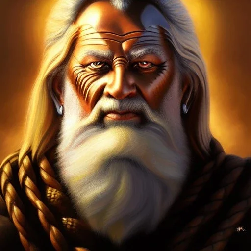 ultra detailed fullbody portrait in oil of old Odin , extremely detailed digital painting, extremely detailed face,crystal clear eyes, in the style of Keith Parkinson and Ohrai Noriyoshi and Ken Kelley robert e howard and pablo oliveira , mystical colors, perfectly centered image, perfect composition, rim light, beautiful lighting,8k, stunning scene, raytracing