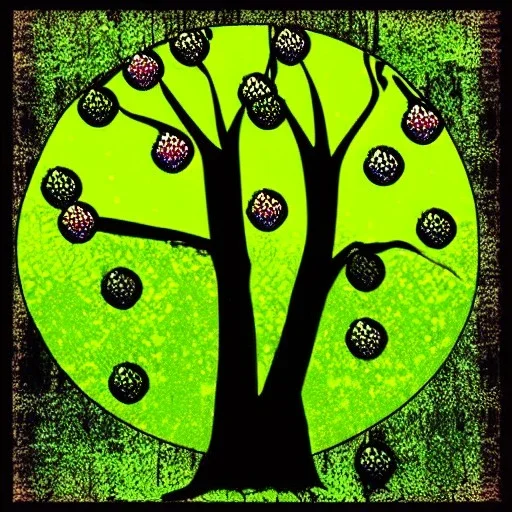 tree pop art