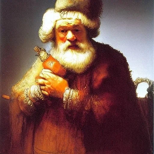 Rembrandt merry Christmas