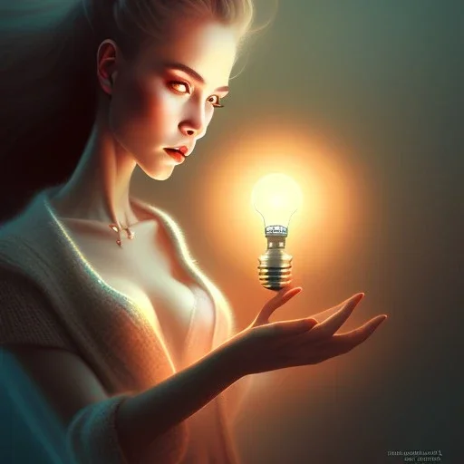 close up on cute dancing photographer,mini light bulb, book cover, fantasy art, sketch, movie poster, mirrors