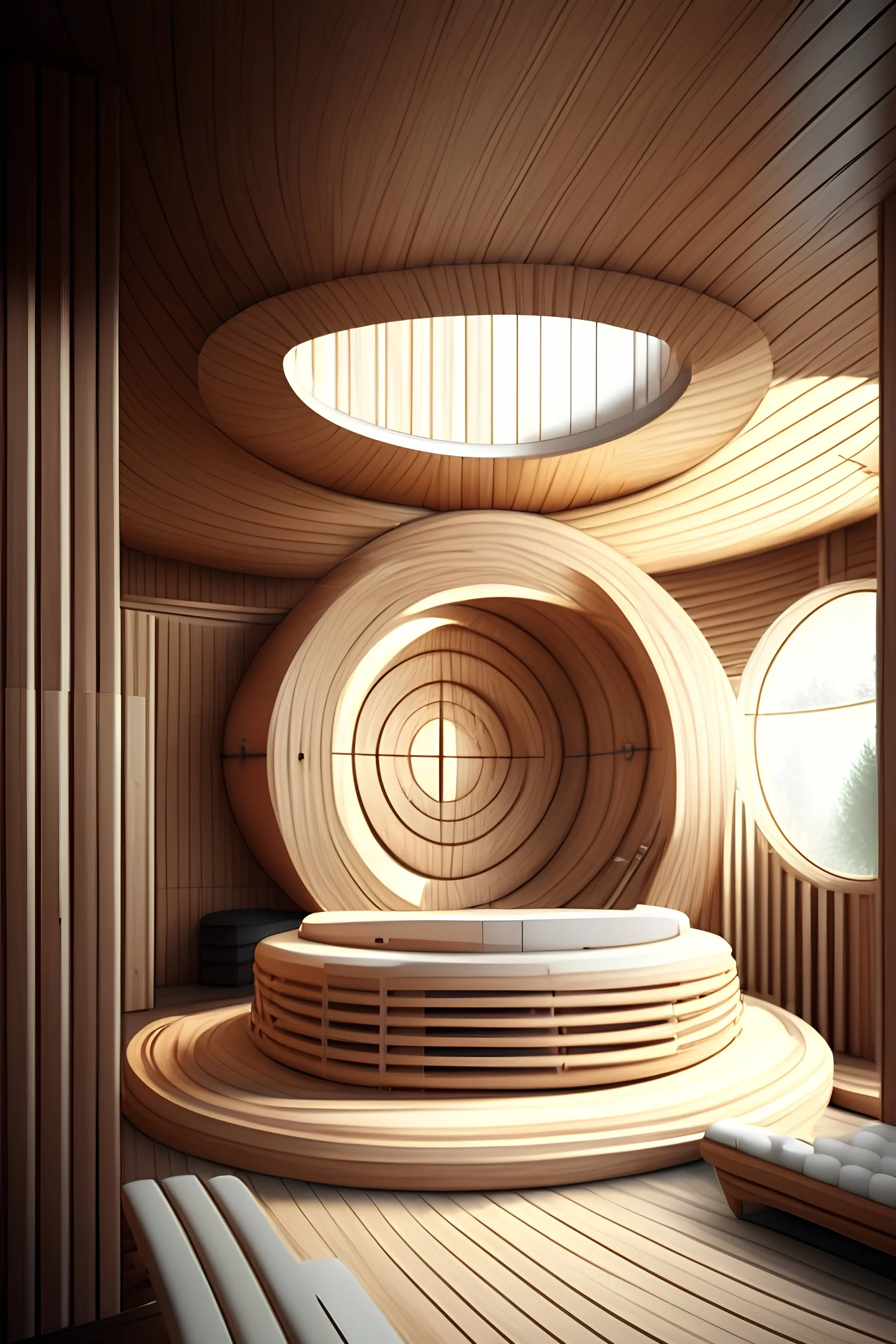 gimnasio, sauna, spa, con organización radial