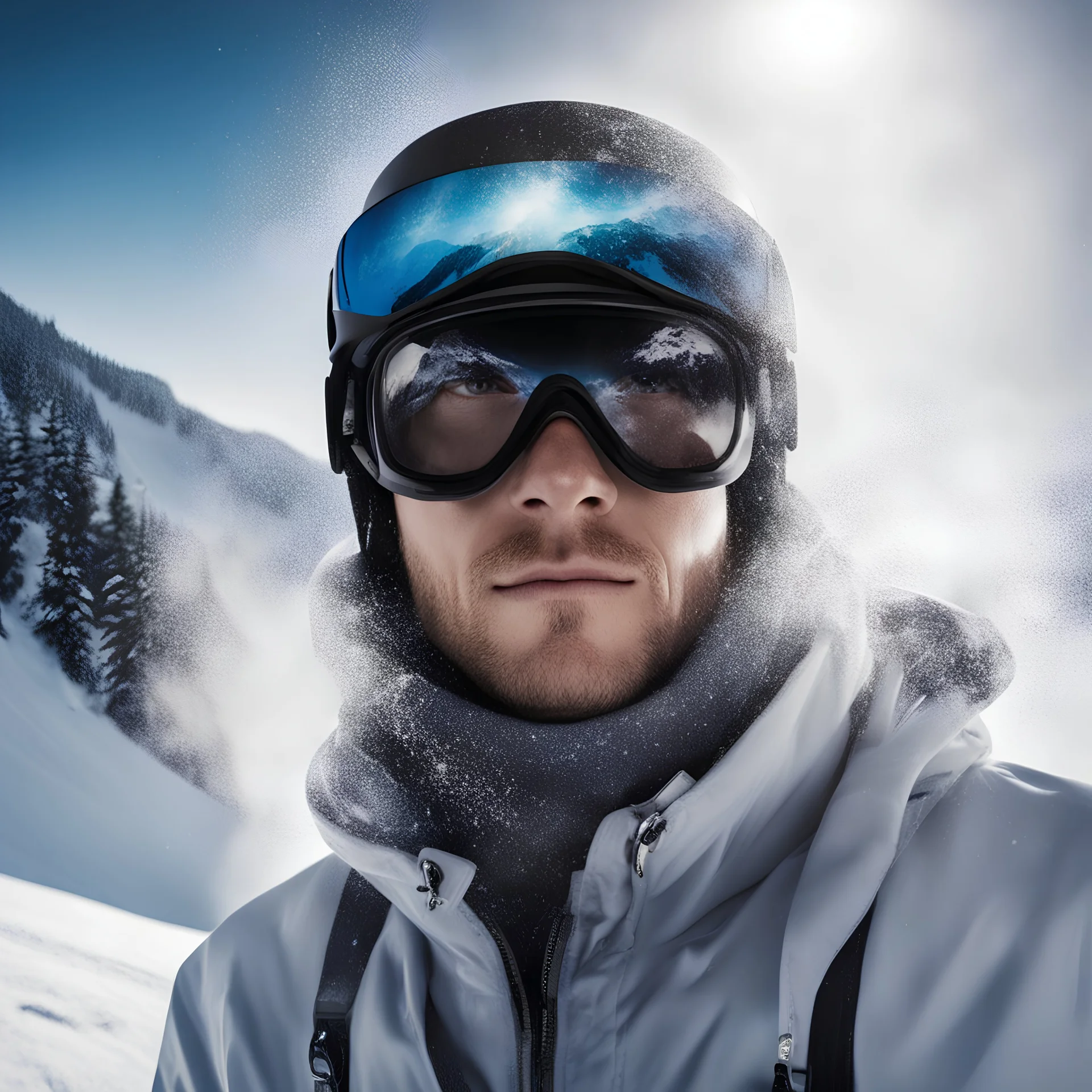 snowboarding men inner eye