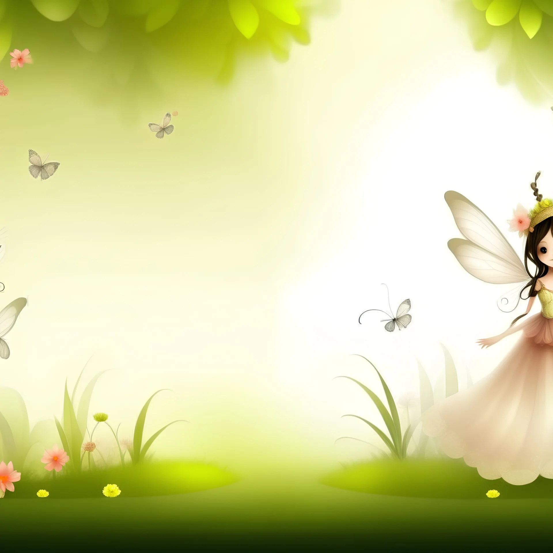 wallpaper for fairy presentation