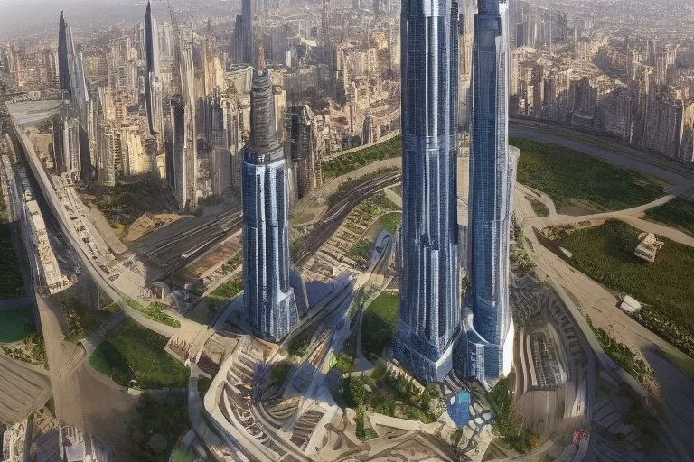 Worlds tallest building design. Unique and brilliant architectural design
