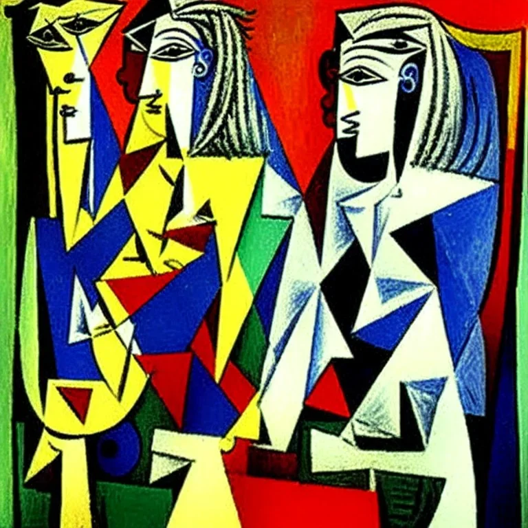 WOMEN DRINKING WINE BY PICASSO