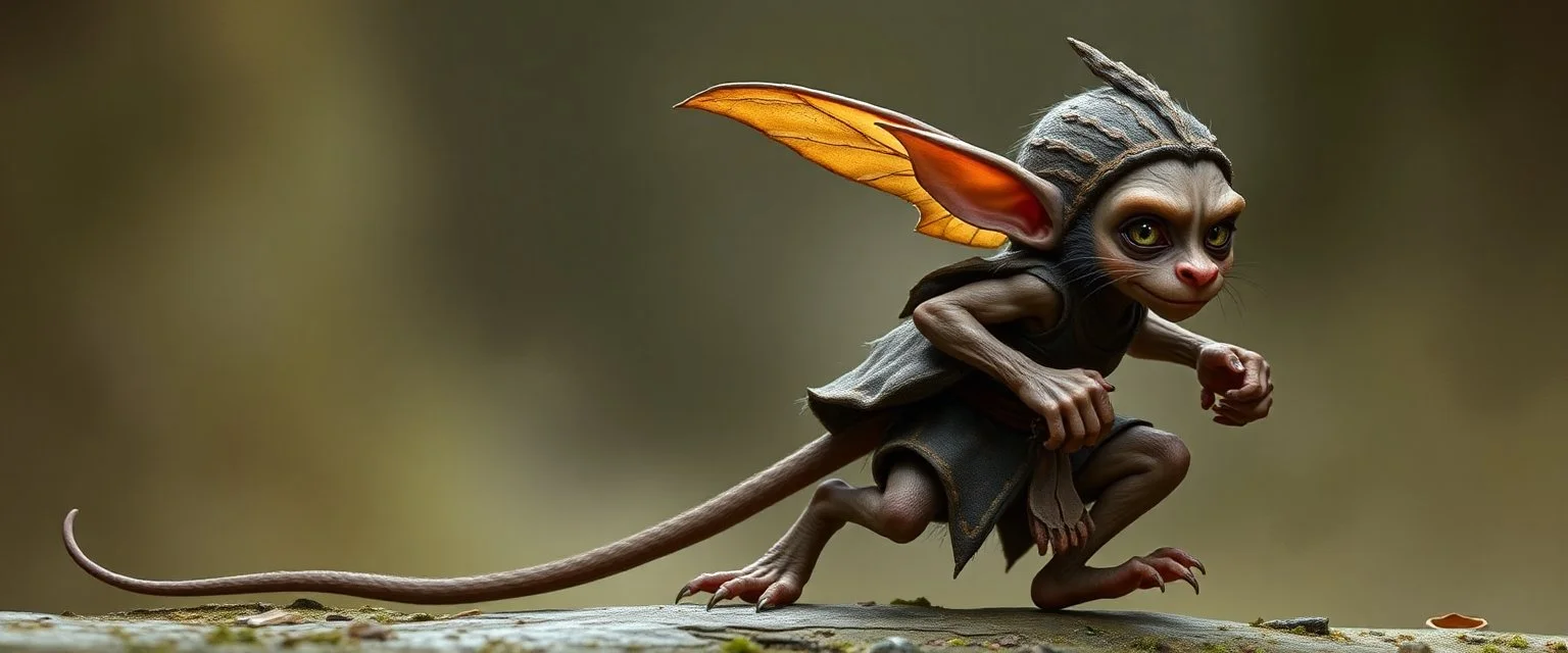 rat ape gremlin elf pixie runner