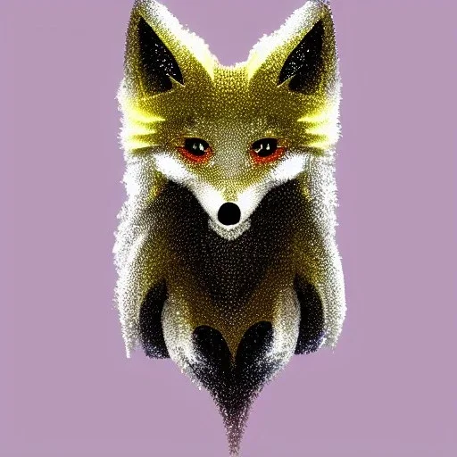 A sparkle fox