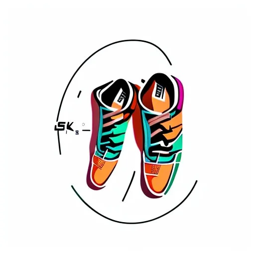 Logo for Sneakers Brand, name West kicks