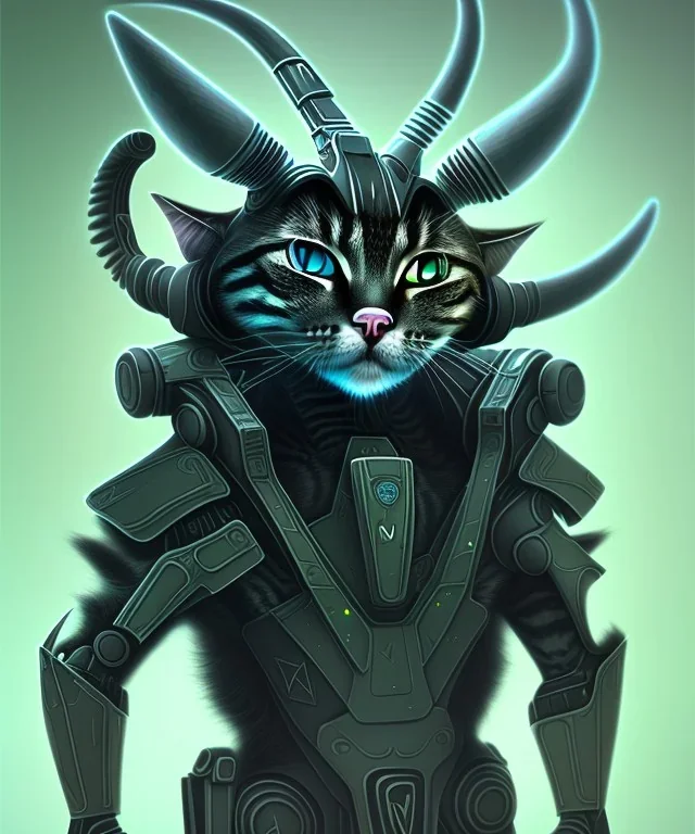 Alien Warrior cat