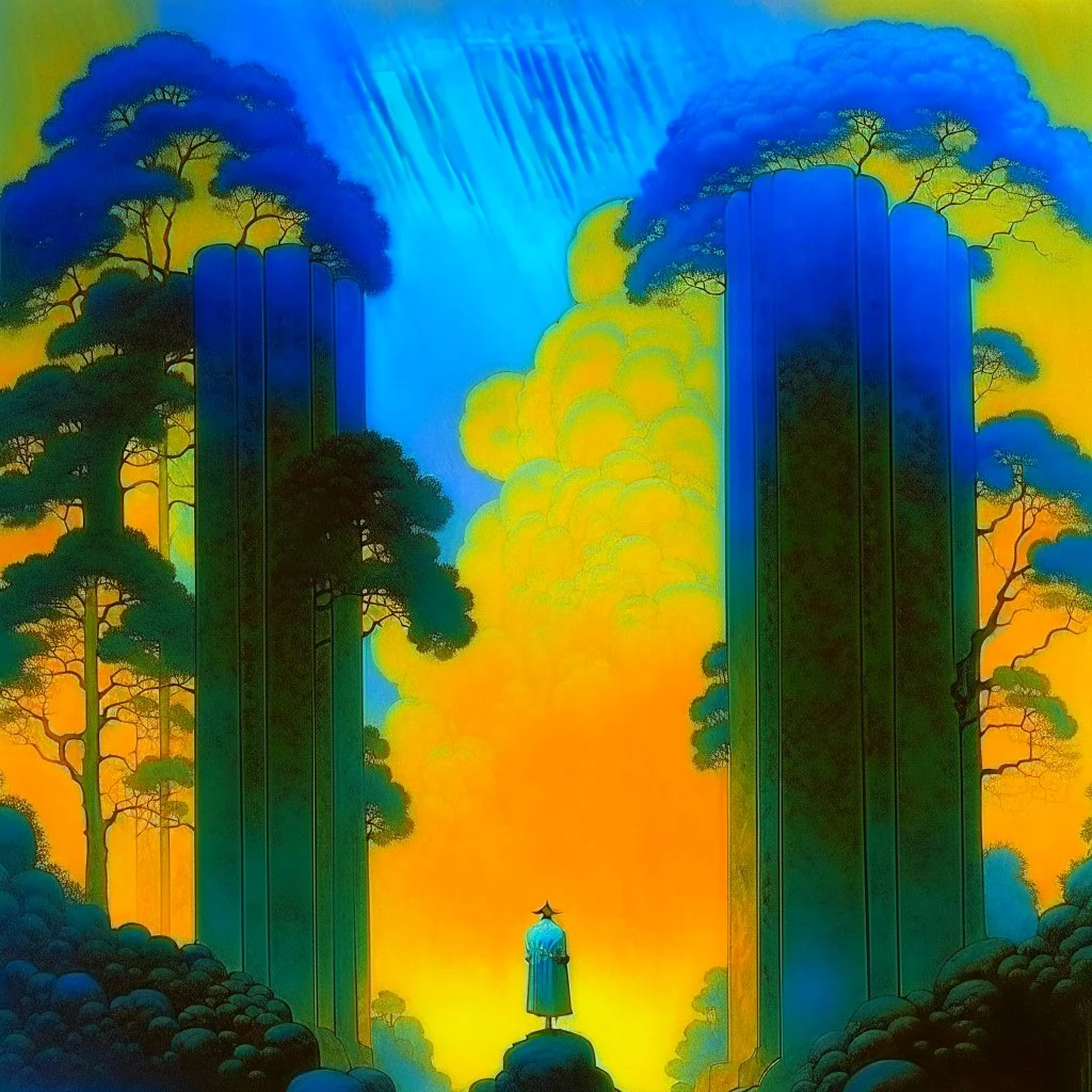 fouth dimension, Maxfield Parrish