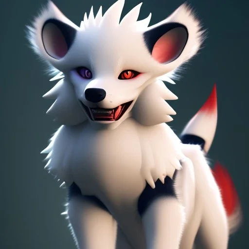 Lycanroc, 8K, dramatic lighting, masterpiece, expert, sharp focus