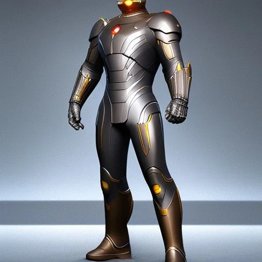 Cosmic super hero, gray costume,8k HD image,