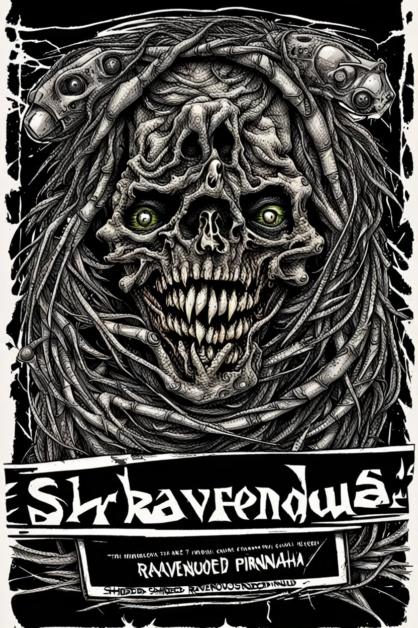 Shredded by ravenous piranha