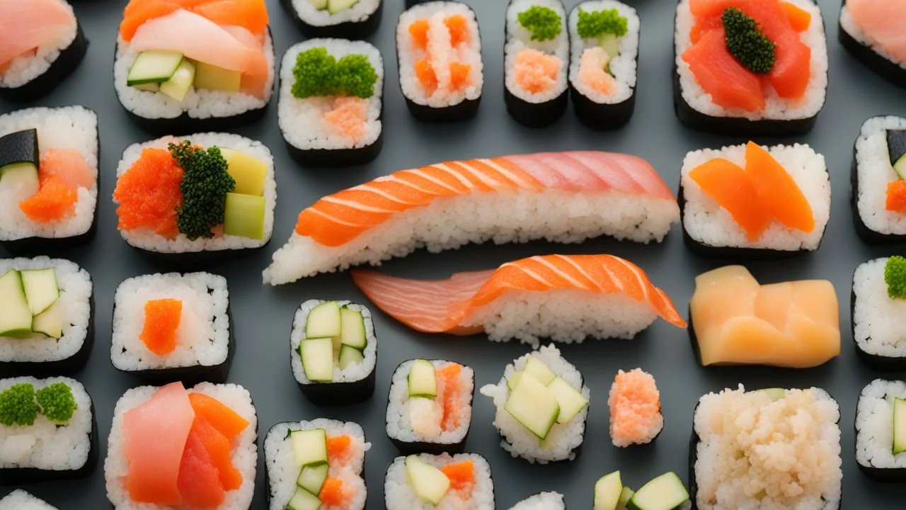 The image for the article displays a captivating shot of a beautifully arranged sushi dish ready for serving. Sushi is presented in an array of vibrant colors and appealing ingredients such as rice, fish, and vegetables, making it a picture that reflects the beauty and deliciousness of this Japanese dish.
