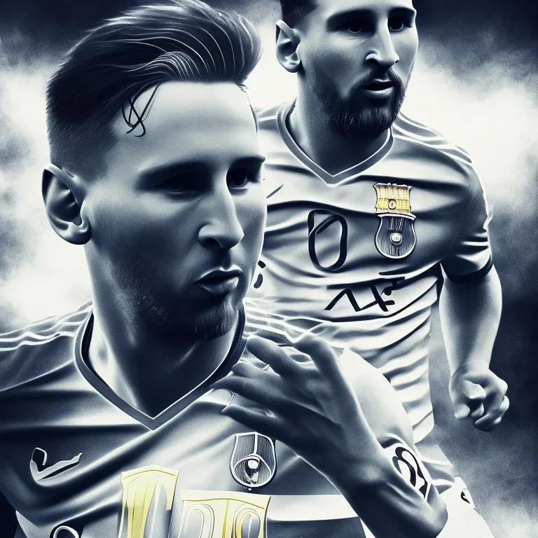 Messi Silhouette