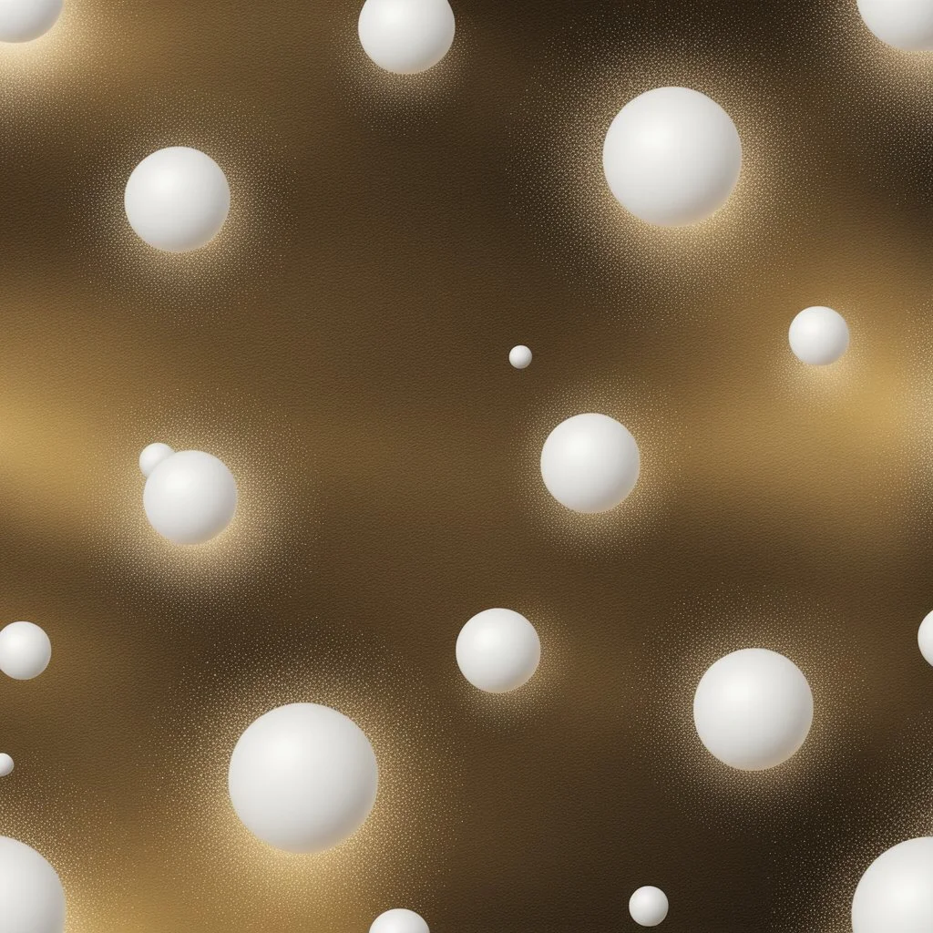 Hyper Realistic White Particles on golden-rustic background Texture