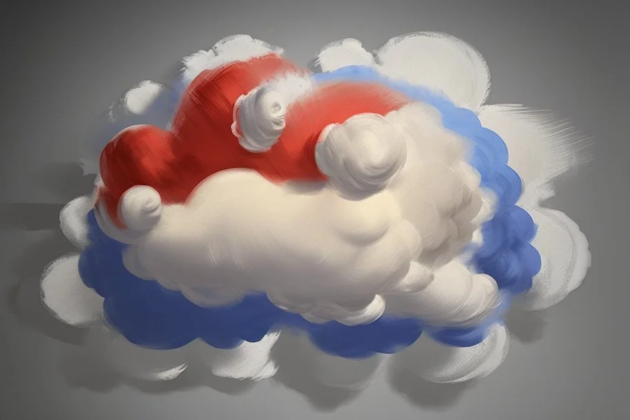 round pop art cloud andrea del sarto