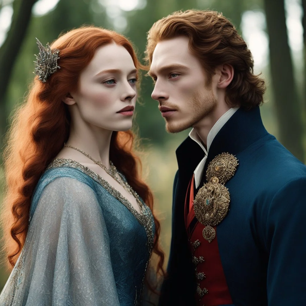 [she is Zoë Bleu and he is Caleb Landry Jones] When a 15th-century prince denounces God after the loss of his wife he inherits an eternal curse: he becomes Dracula. Condemned to wander the centuries, he defies fate and death, guided by a single hope - to be reunited with his lost love.