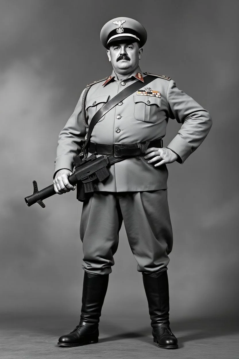 colonel heavy ranked in 1950, full body