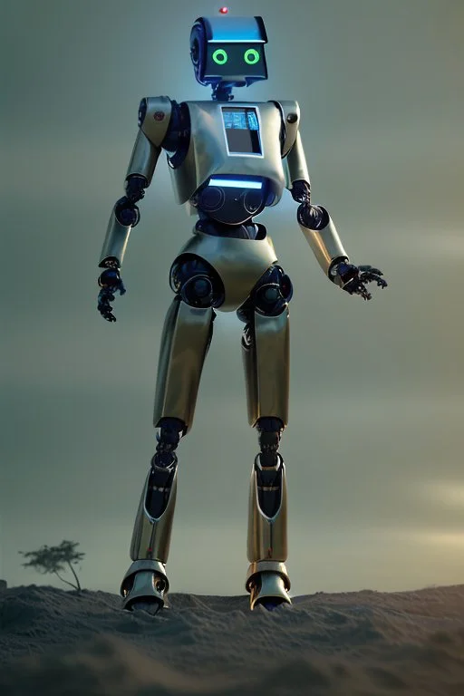 robot soldier futuristic droid