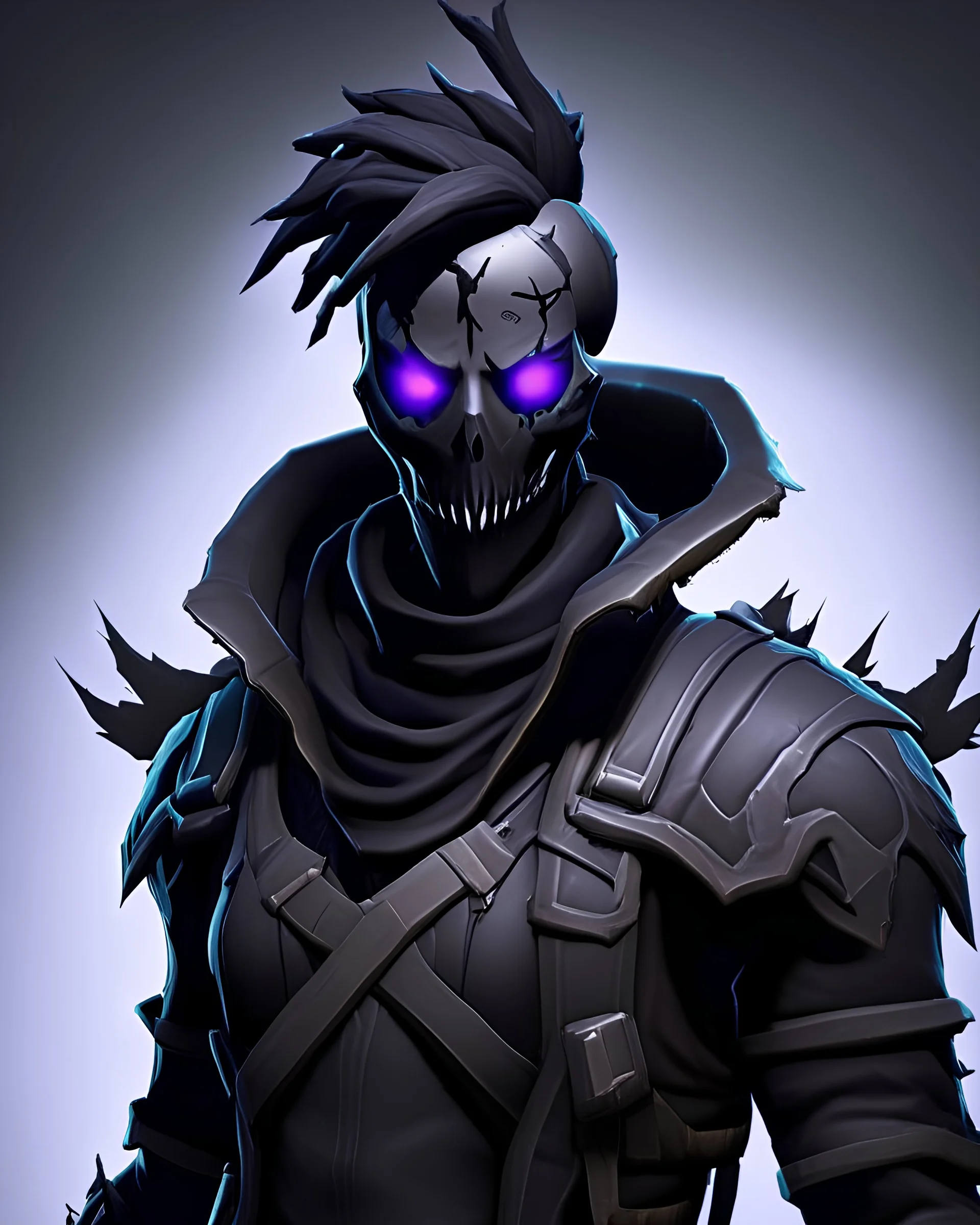 Black deafult fortnite