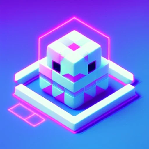 isometric cclean art of super cute game icon, soft lighting, soft pastel gradients, high definition, 3d icon clay render, blender 3d